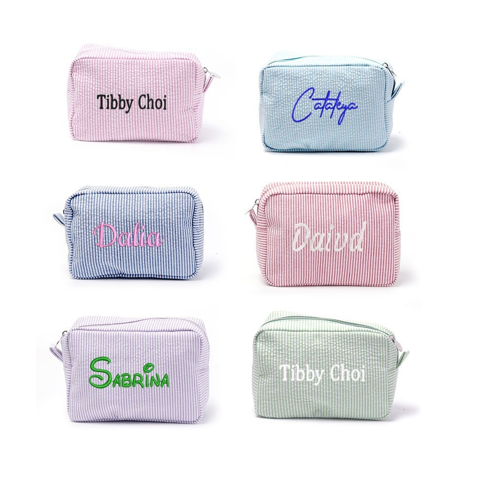 Custom Embroidered Bubble Gauze Bag